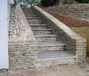 Stone Steps and Retaining Walls, Annapolis